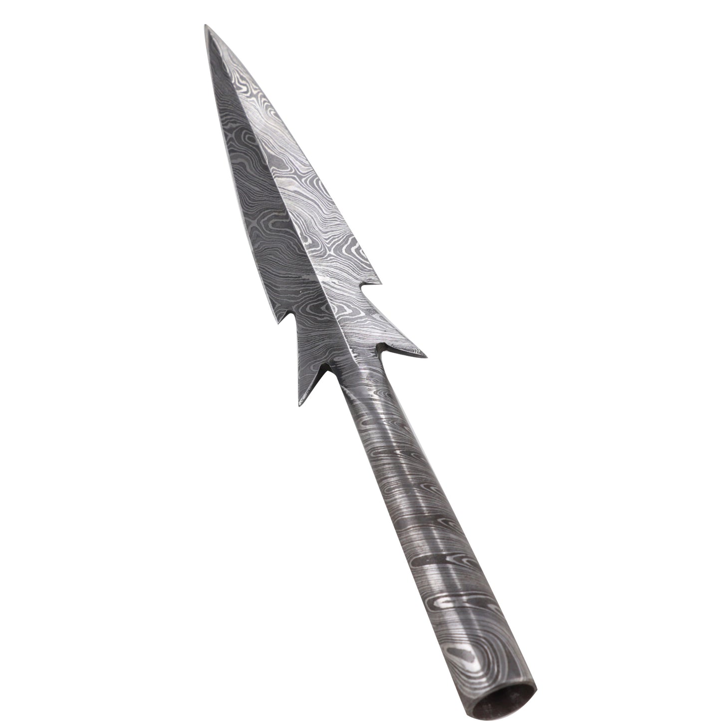 Corsair Barbed Damascus Spear Head Mount Attachment