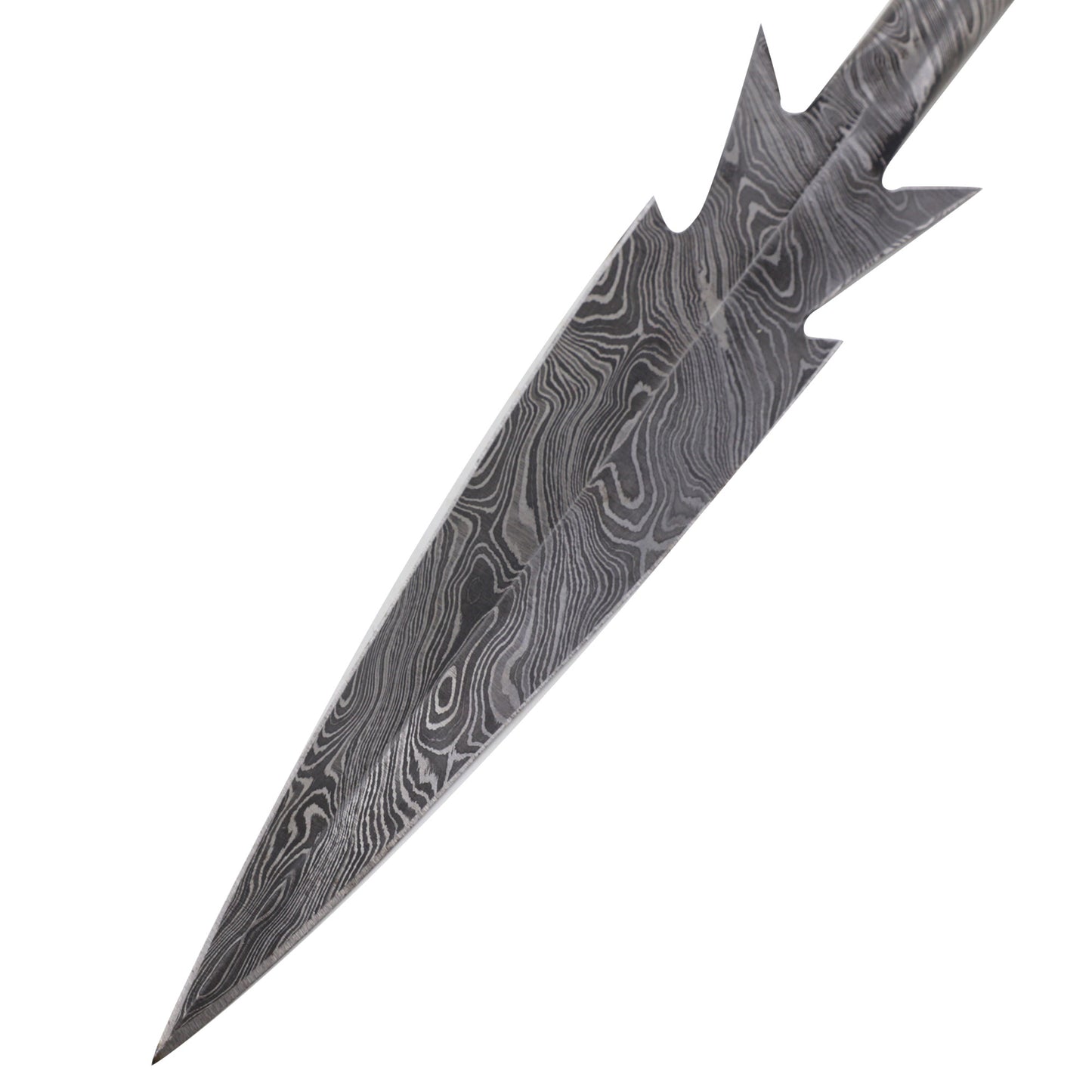 Corsair Barbed Damascus Spear Head Mount Attachment