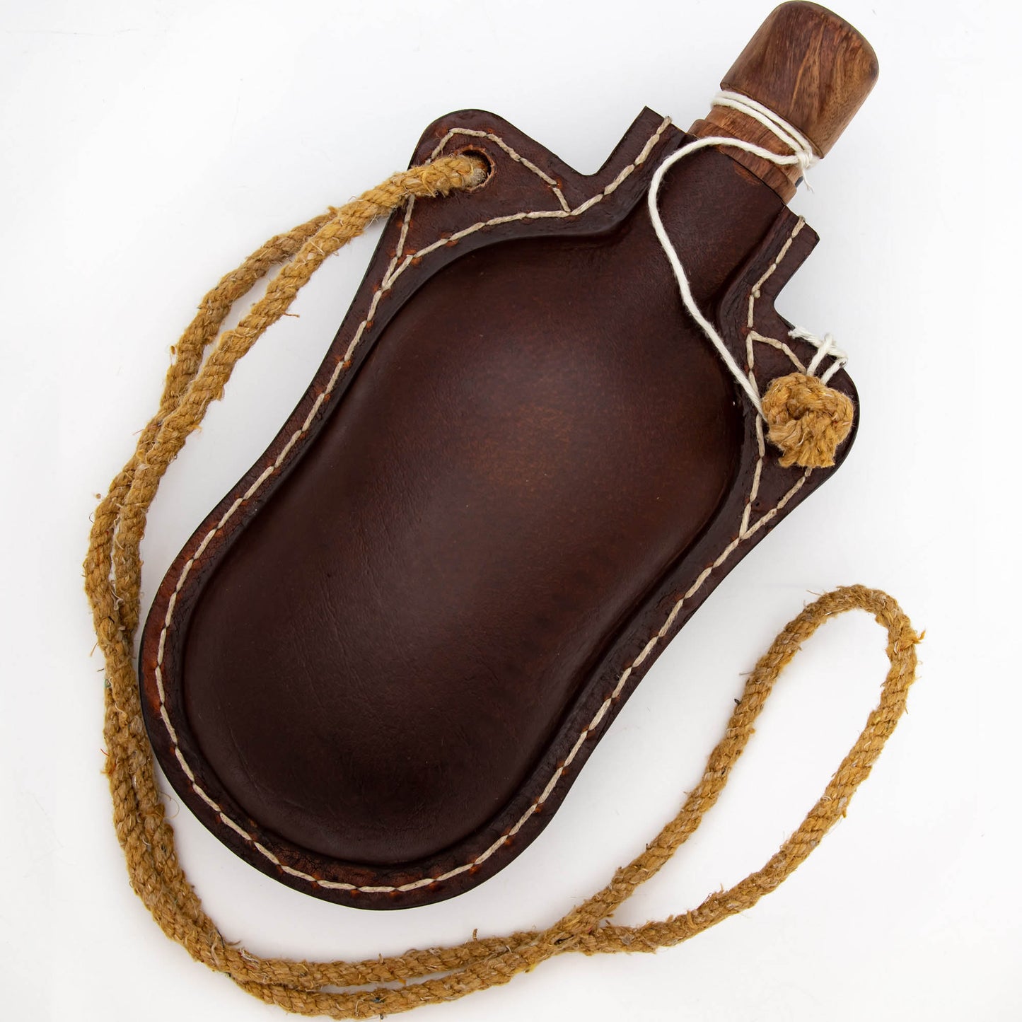 Hand Crafted Costrel Leather Canteen Bottle