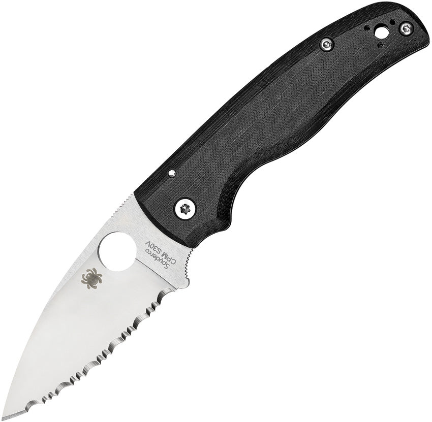 Spyderco-Shaman Compression Lock Serr