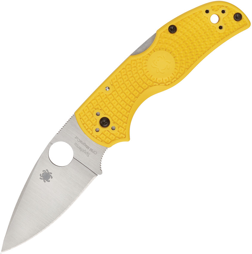 Spyderco-Native 5 Salt Lockback Yellow