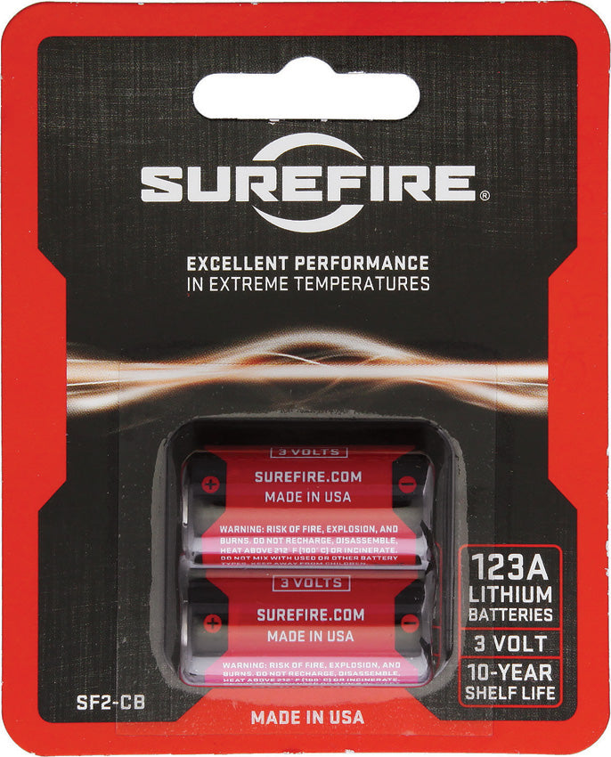 123A Batteries Pack of 2