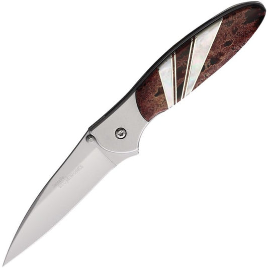 Santa Fe Stoneworks Kershaw Leek Framelock Red