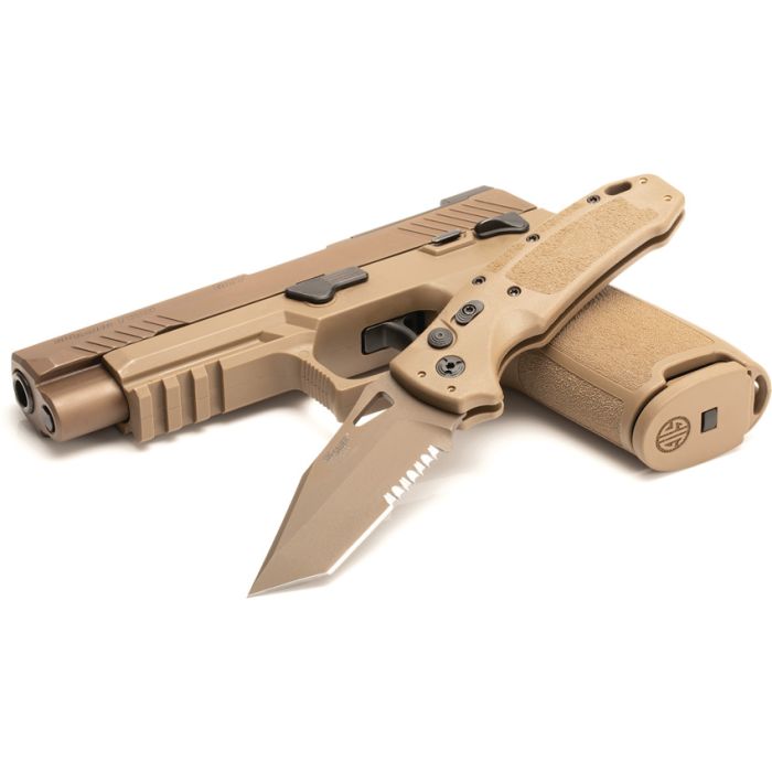 Sig Auto K320A Button Lock Tan