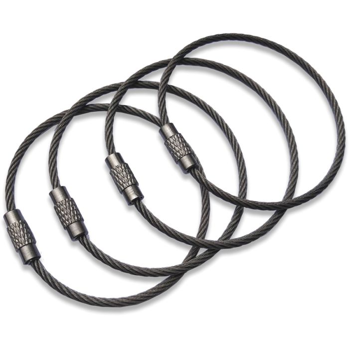 SILIPAC Twist Lock Cable Ring Uncoated