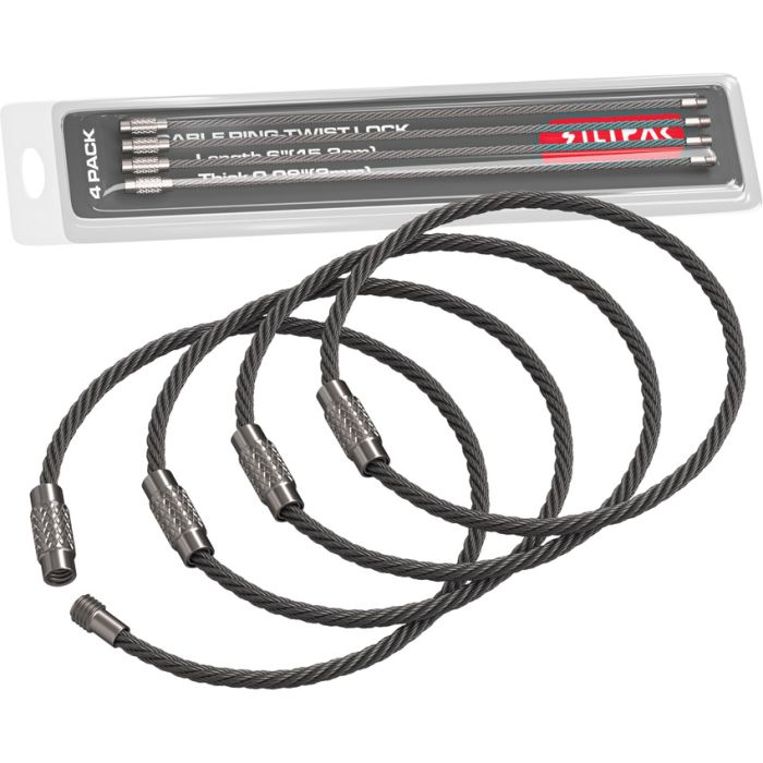 SILIPAC Twist Lock Cable Ring Uncoated