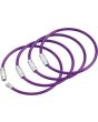 SILIPAC Twist Lock Cable Ring Purple