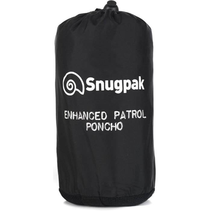 Snugpak Enhanced Patrol Poncho Black