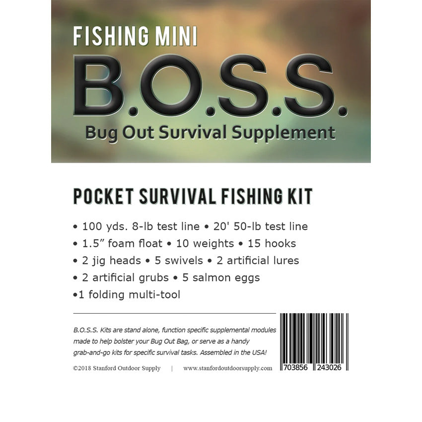 B.O.S.S. Mini Fishing Kit