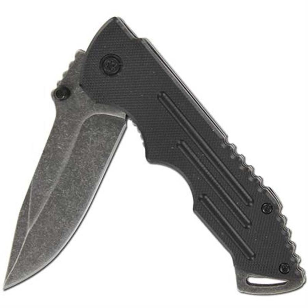 Force Protection Drop Point Spring Assist Knife