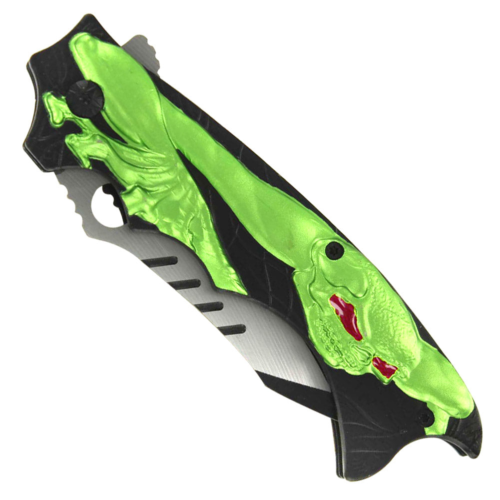 Mutant Creeper Spring Assist Pocket Knife