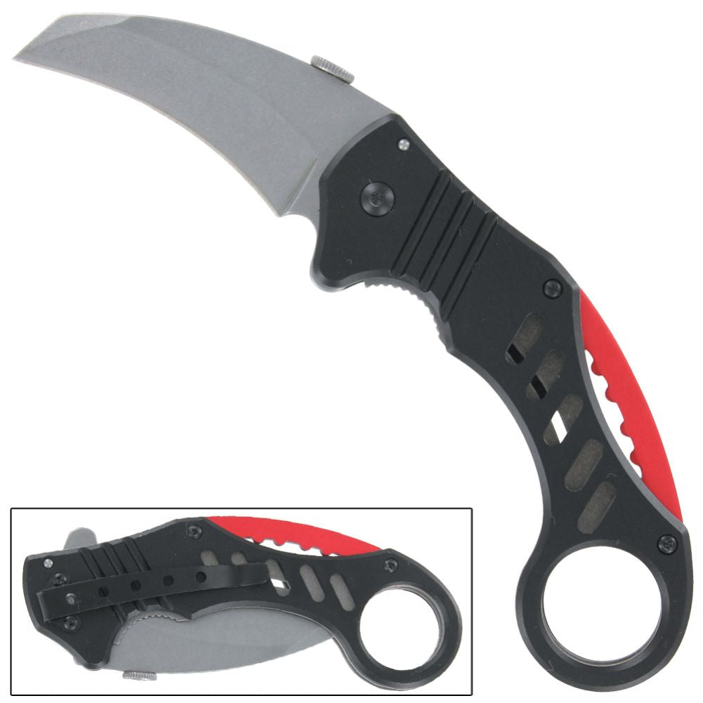 Radiant Energy Spring Assist Mechanical Karambit