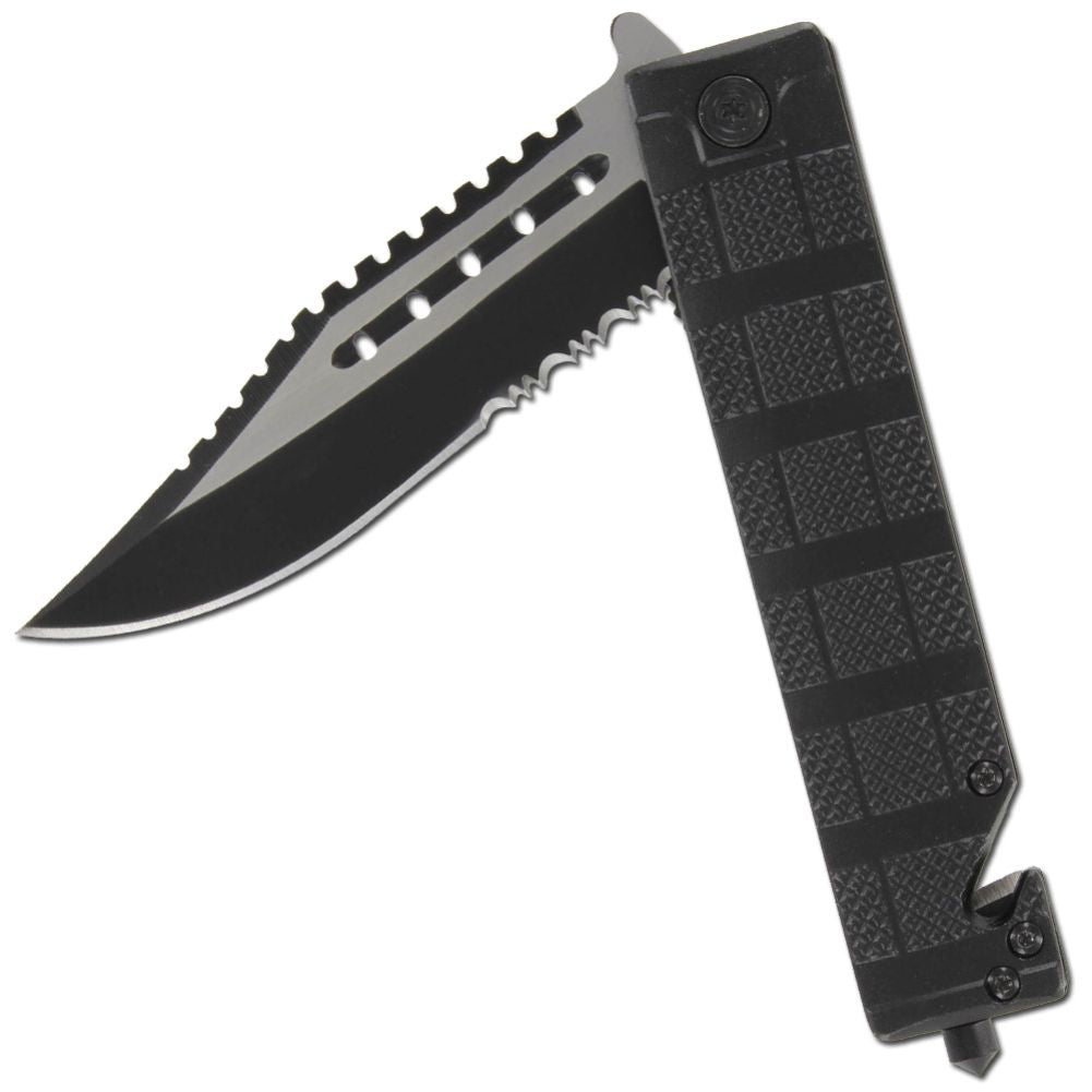 Adrenaline Rush Black Spring Assist Knife