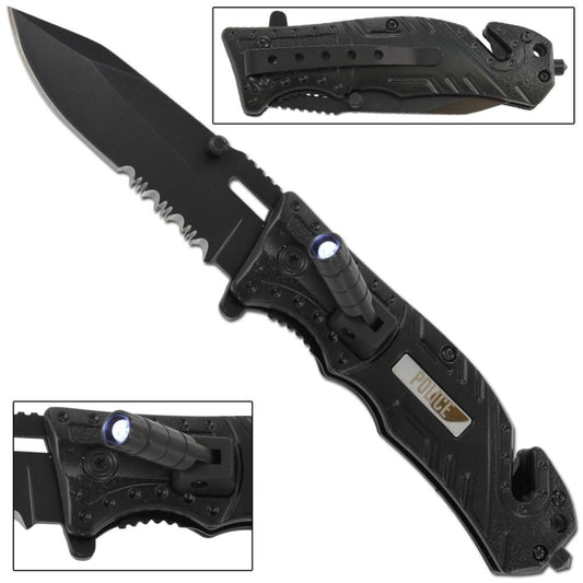 Lethal Defender Police Spring Assist Knife