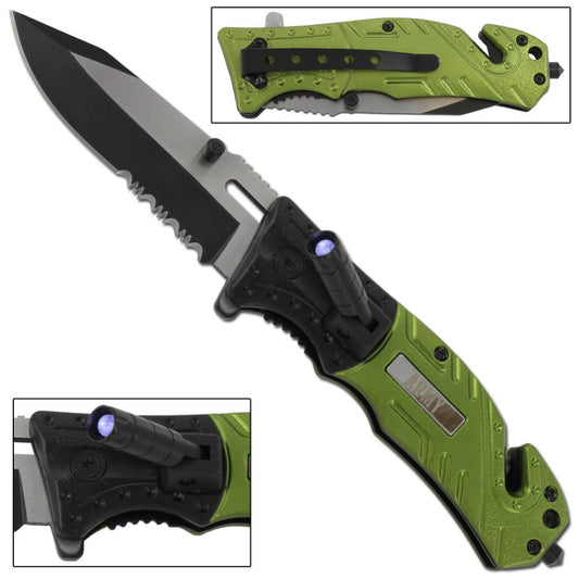 Lethal Defender Army Spring Assist Knife