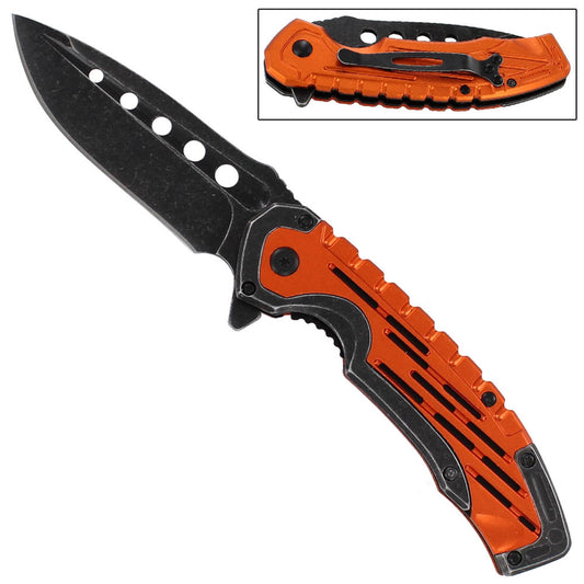 Industrial Strength Pocket Knife with Spring Assist