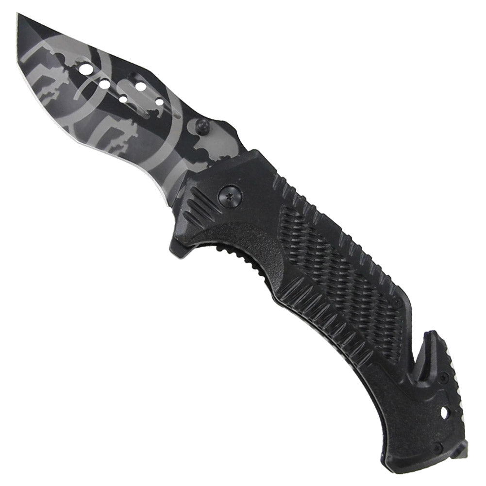 Assisted Blade Night Shroud Tactical Knife