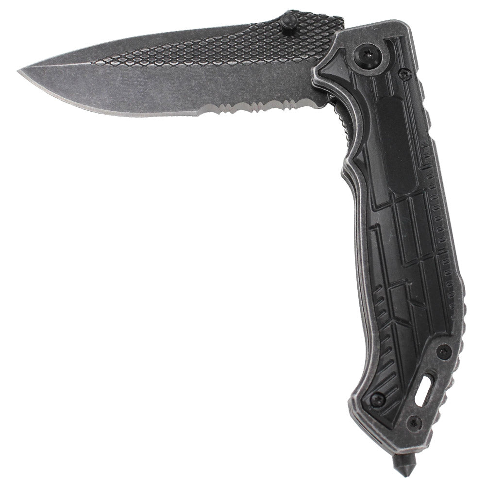 Spring Assisted Gridlock Tactical Knife