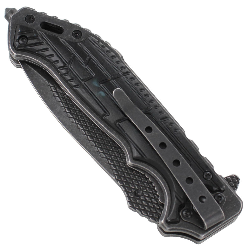 Spring Assisted Gridlock Tactical Knife