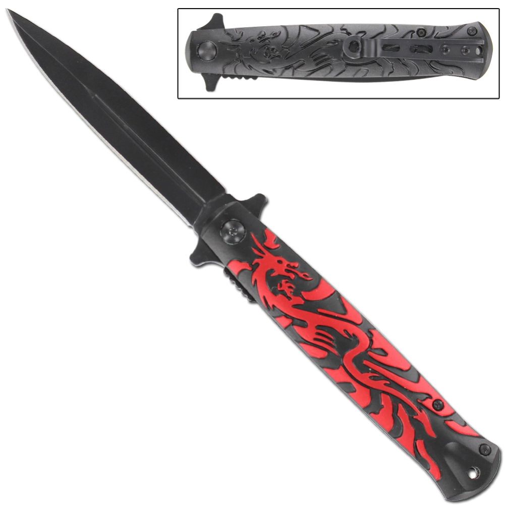 Tianlong Celestial Dragon Spring Assist Knife