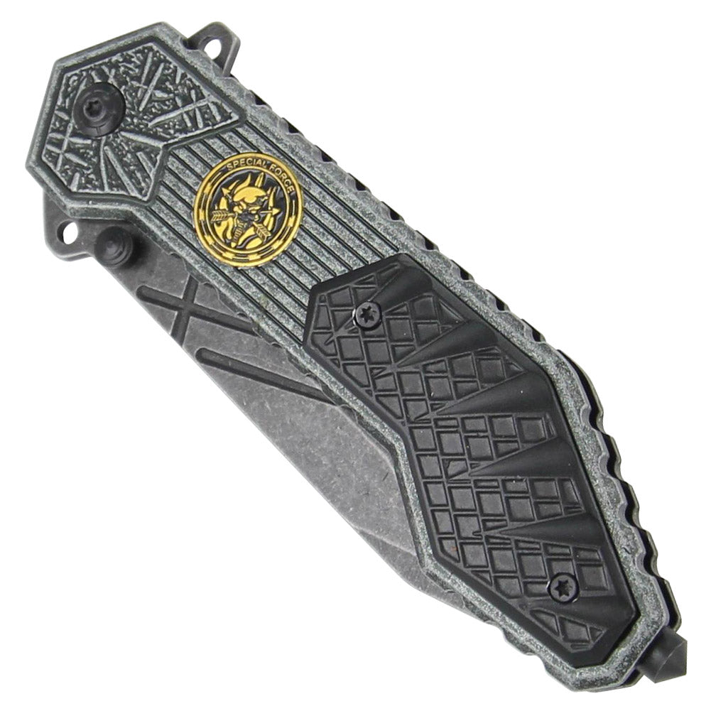 Special Forces Unconventional Warfare Assisted Breaker Knife