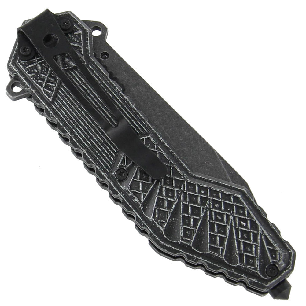 Special Forces Unconventional Warfare Assisted Breaker Knife