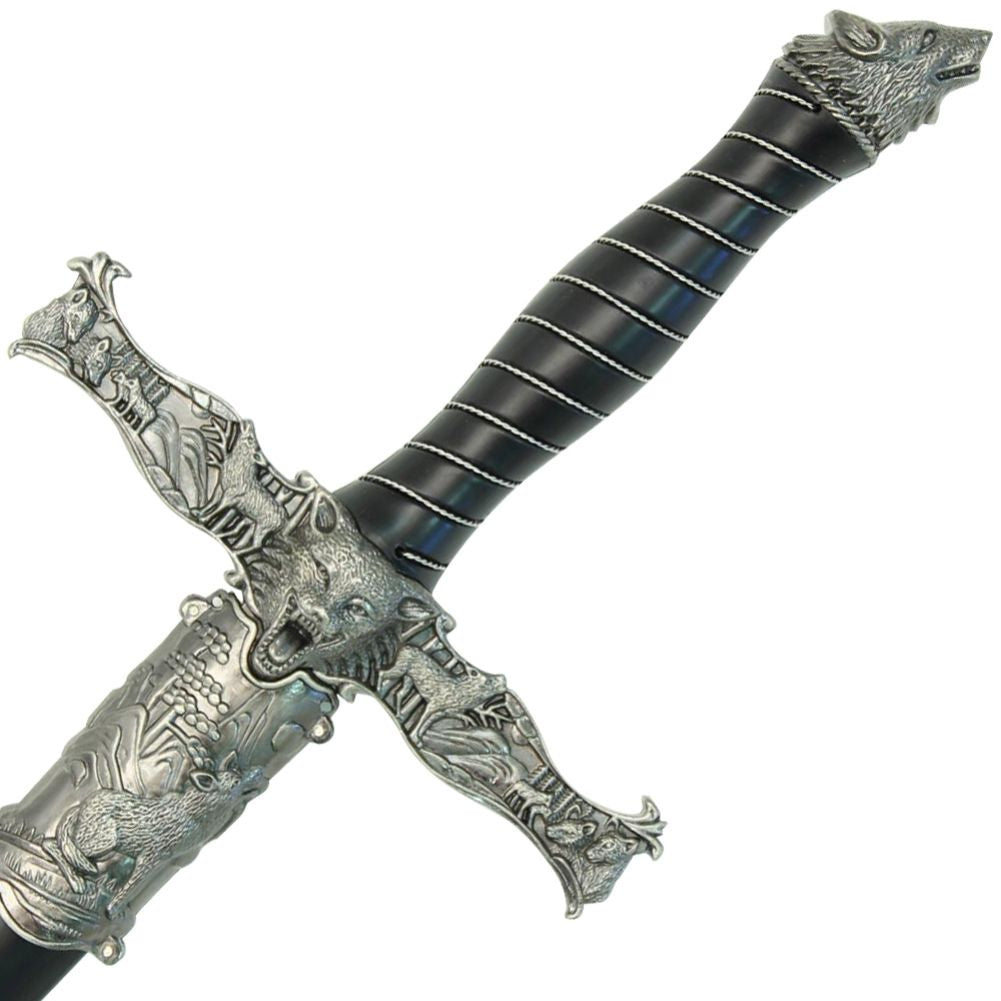 Spirit of the Alpha Wolf Medieval Sword