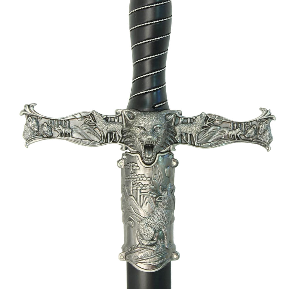 Spirit of the Alpha Wolf Medieval Sword