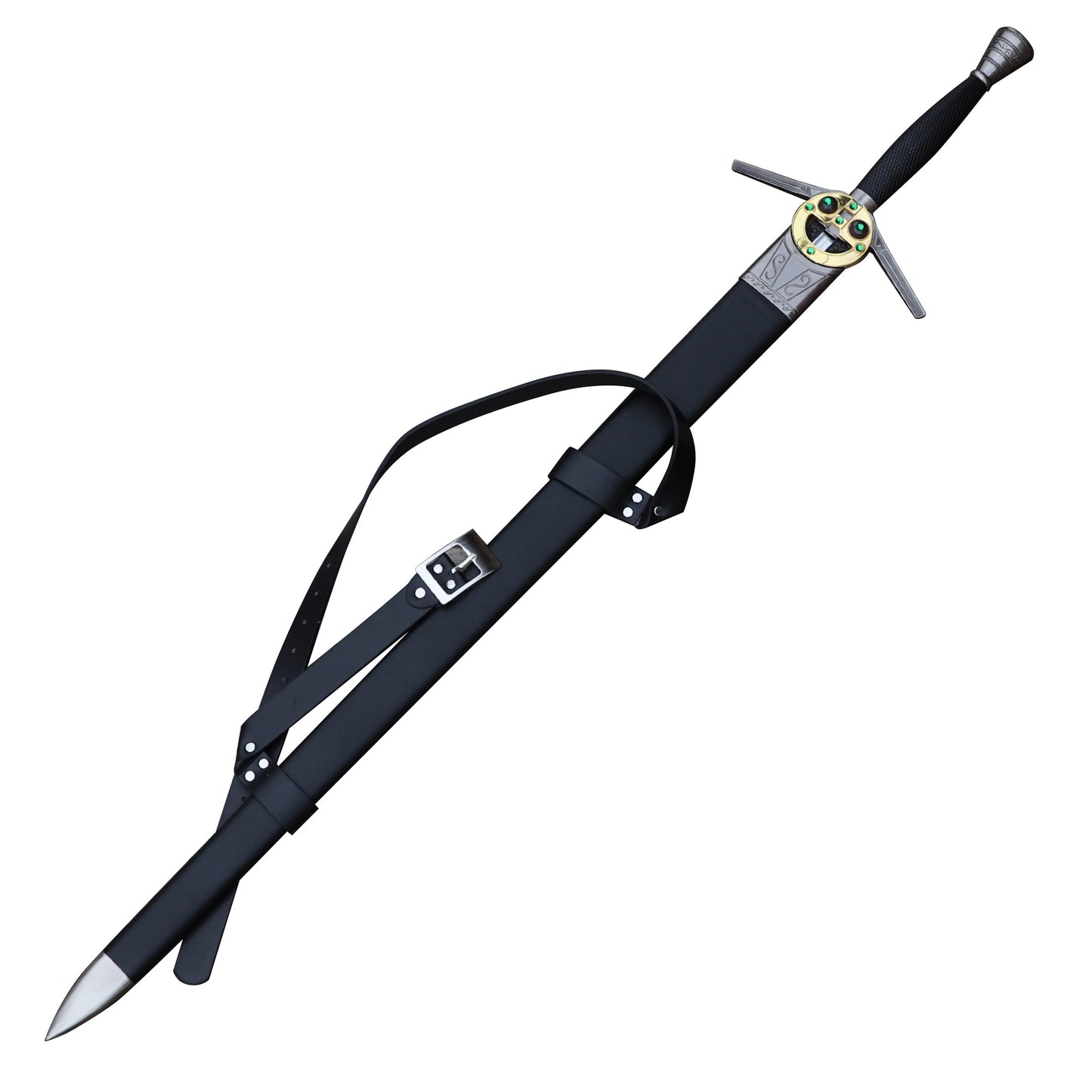 Monster Hunter Decorative Replica Steel Sword With Scabbard [TV Series Edition]