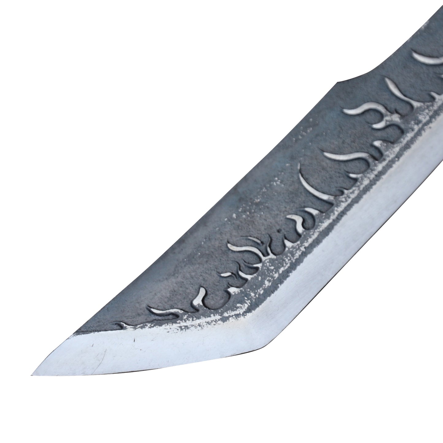 Bringer of Hell Fire Large Full Tang Machete Cleaver Sword