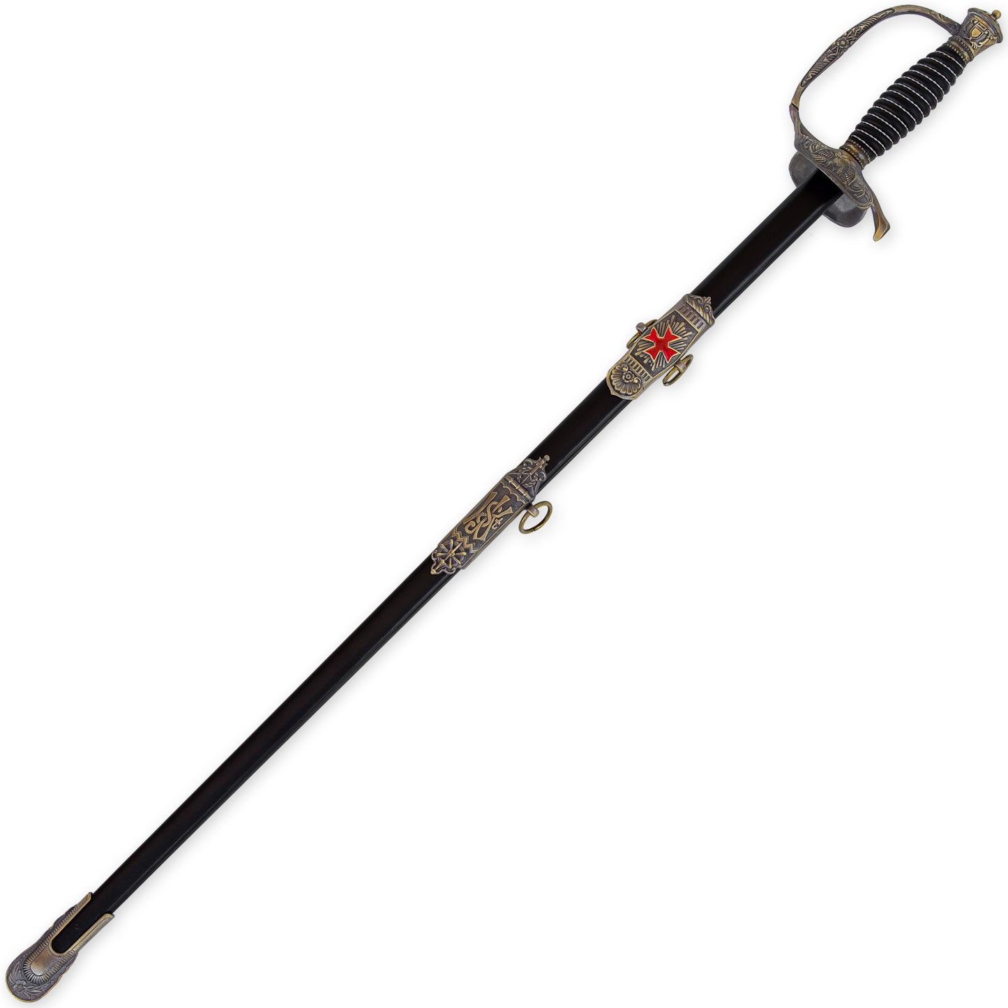 Favored Fortune Knight Crusader Commander Templar Historical Replica Saber Sword