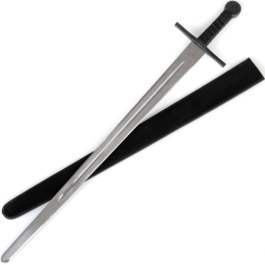 Antihero Historical Replicas Dark Functional Medieval Sparring Sword w/ Sheath