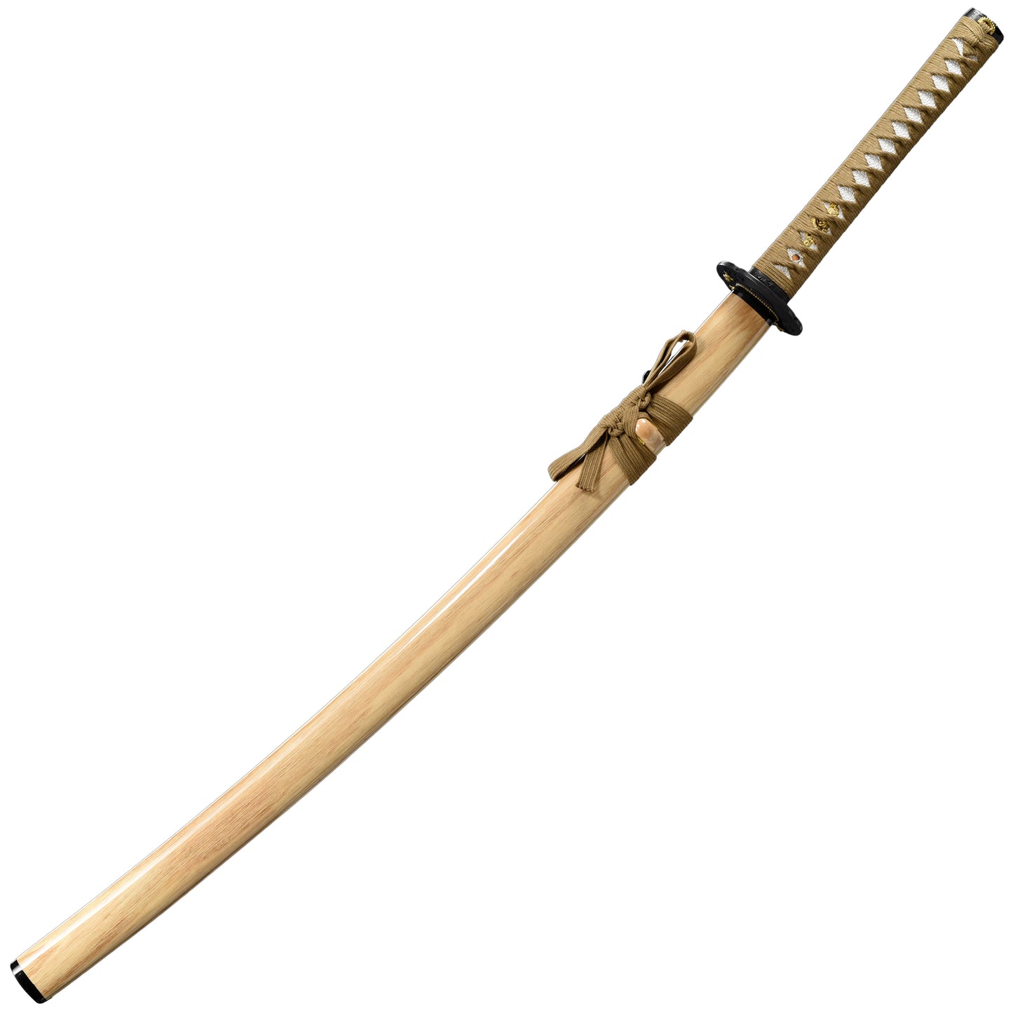 Calming Spirit Iaito Training Katana | 1045 High Carbon Steel Full Tang Samurai Sword w/ Scabbard