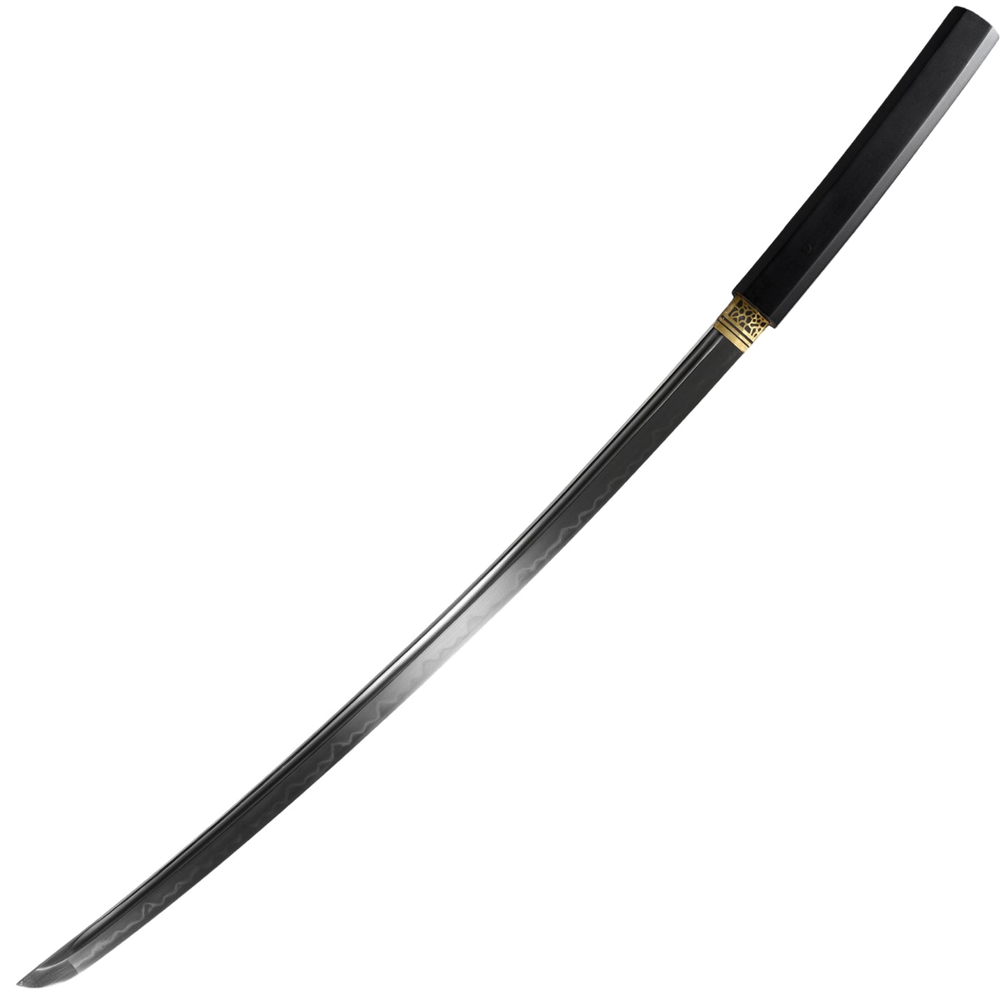 Stored Power Shirasaya Katana - Hand Forged T10 Clay Tempered Steel Samurai Sword