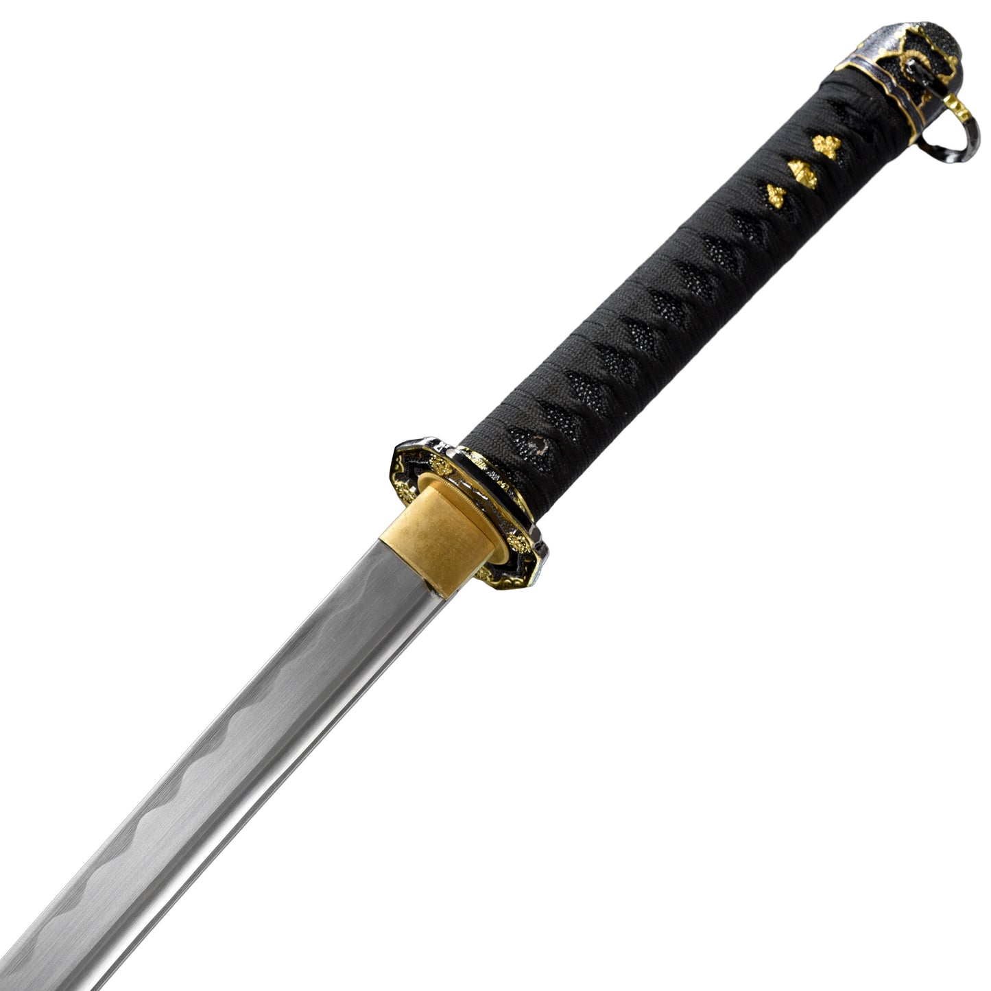 Symbolic Heritage Hand Forged Tachi Katana | 1045 High Carbon Steel Full Tang Samurai Sword w/ Scabbard