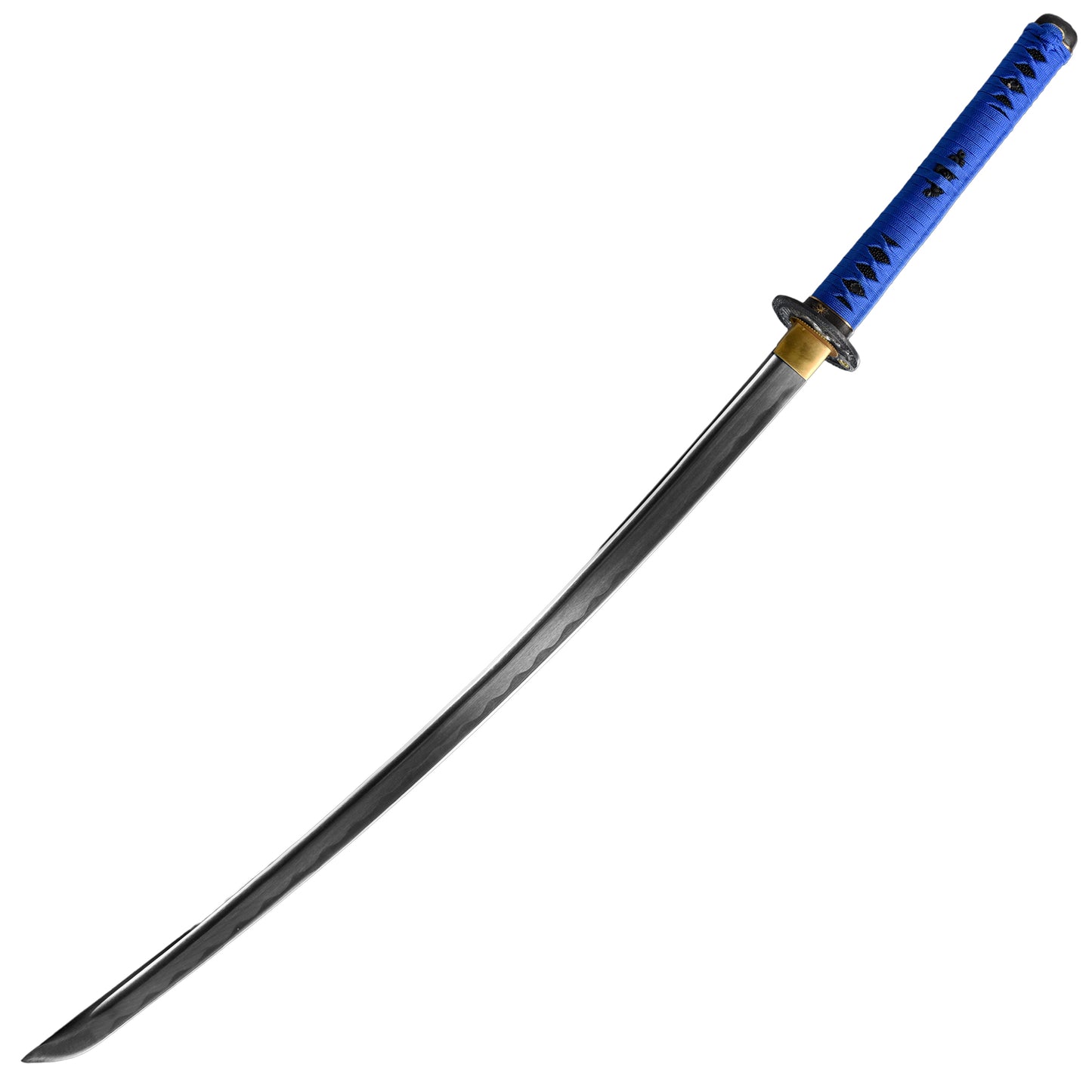 Chimei-Tekina Fuyu Hand Forged Iaito Katana | 1045 High Carbon Steel Blue Blade Full Tang Samurai Sword w/ Scabbard