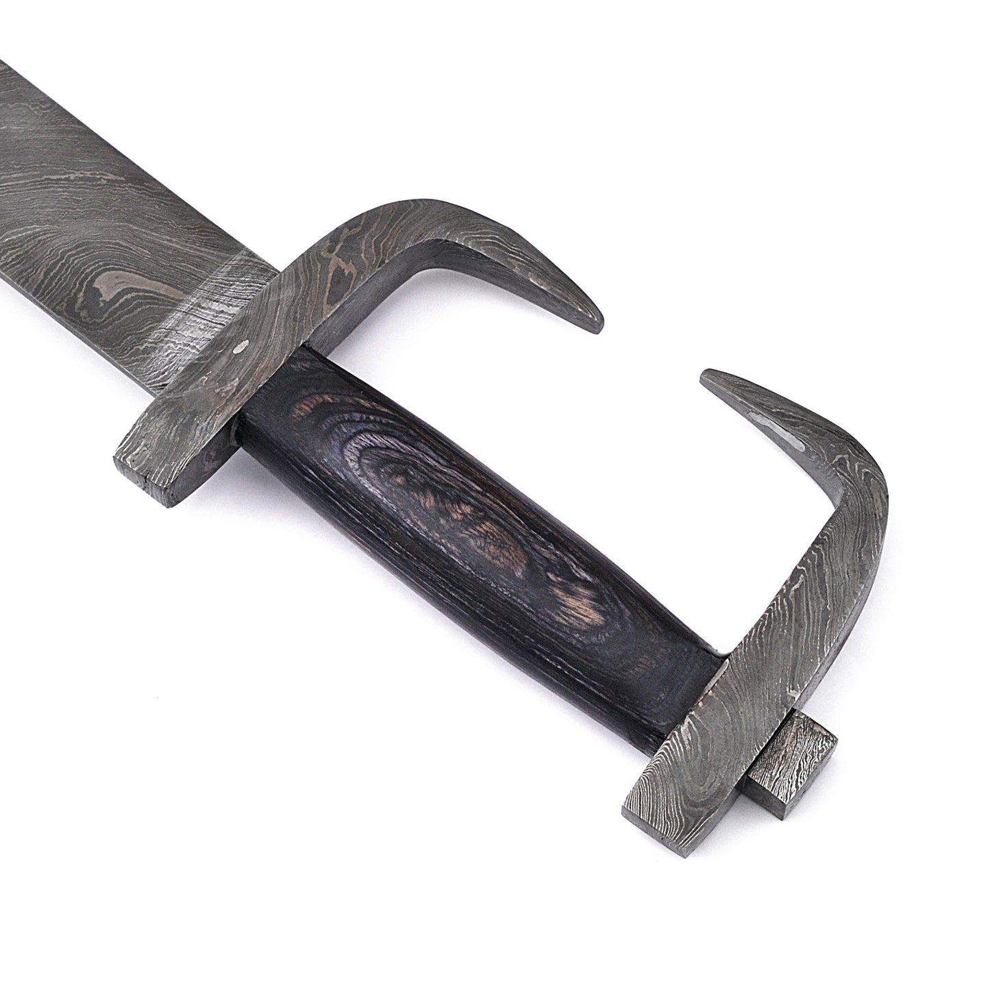 The King of Spartan’s Rage Damascus Steel sword