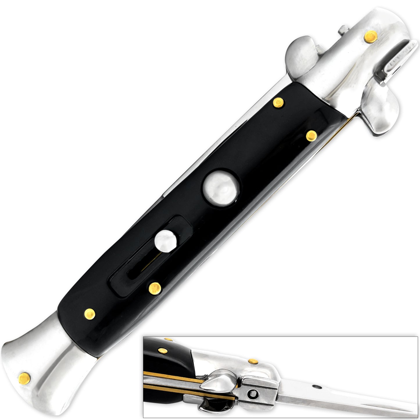 Black Tie Affair Automatic Push Button Stiletto Knife