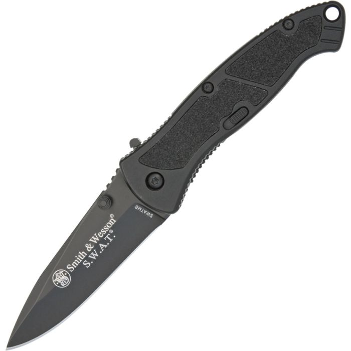 Smith & Wesson-Black SWAT Linerlock A/O