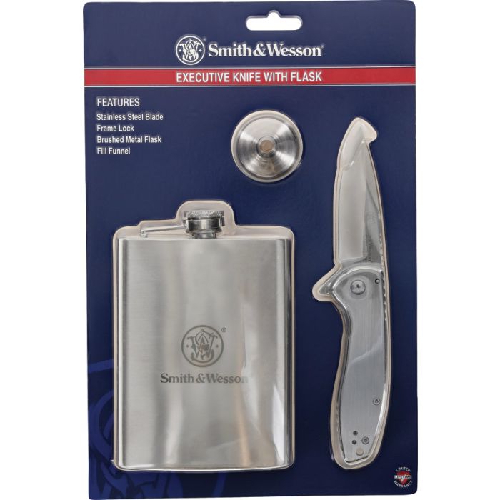 Smith & Wesson Executive Linerlock/Flask