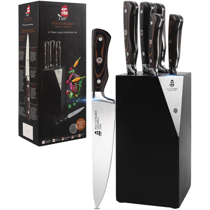 Tuo Cutlery Legacy 6pc Kitchen Knife Set