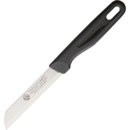 Top Cutlery Paring Micro Serrated Black