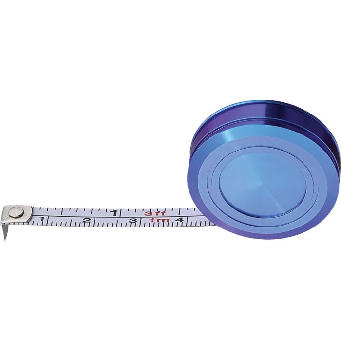 TEC Accessories Keychain Measuring Tape Blue