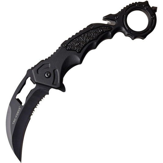 Tac Force-Karambit Linerlock A/O Black