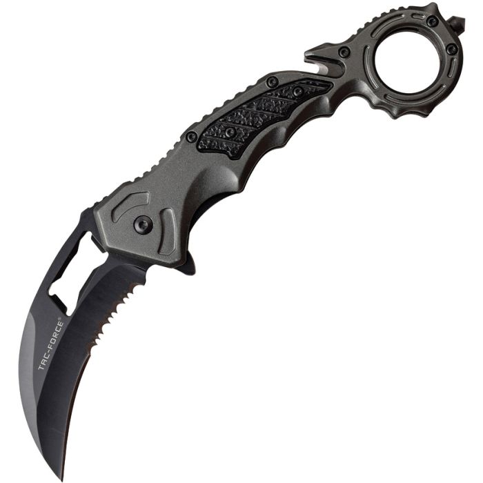 Tac Force-Karambit Linerlock A/O Gray