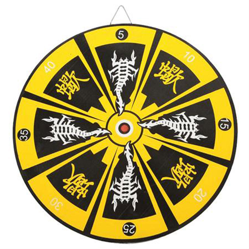 Oriental Stinger Bullseye Throwing Knife Target Dart Board