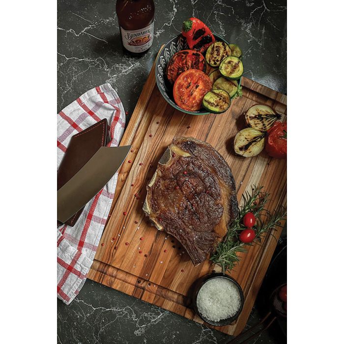 Teak Haus Scandi Grill Master BBQ Board