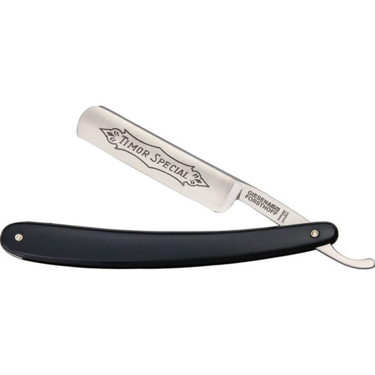 Giesen & Forsthoff Straight Razor Black Plastic