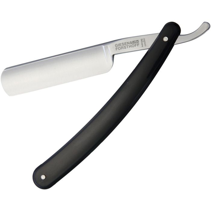 Giesen & Forsthoff Straight Razor Black Plastic