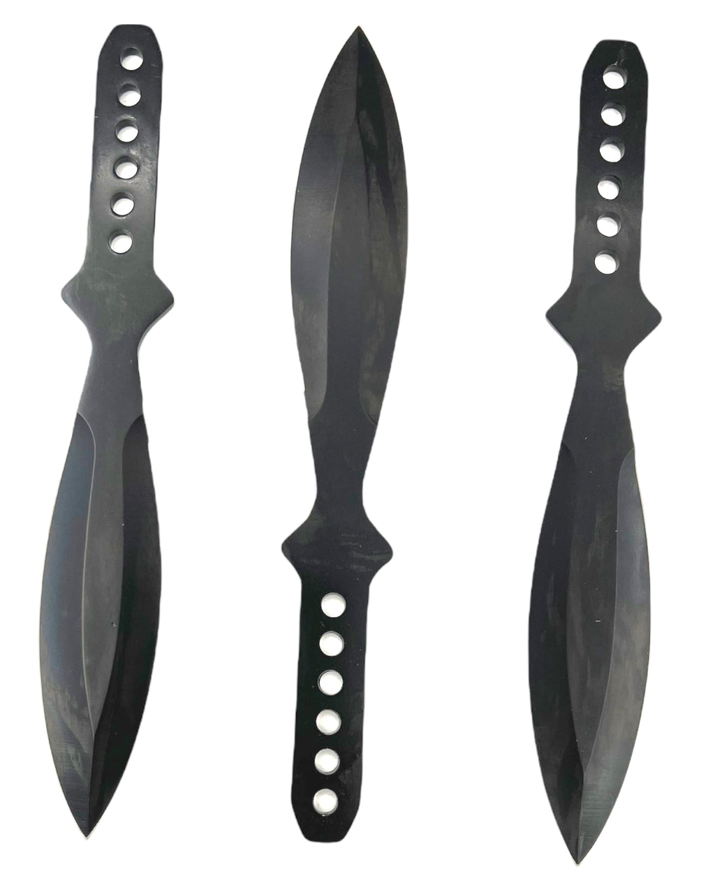 Tiger-USA®3 PC Throwing Knives BLACK with case (Set of 3)